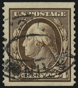 Sale 1093, Lot 139, 1908-10 Washington-Franklin Coils (Scott 348-356)