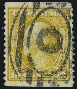 Sale 1093, Lot 148, 1908-10 Washington-Franklin Coils (Scott 348-356)