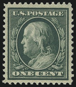 Sale 1093, Lot 150, 1909 Bluish Paper Issue (Scott 357-366)