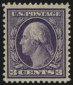 Sale 1093, Lot 159, 1909 Bluish Paper Issue (Scott 357-366)