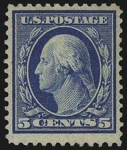 Sale 1093, Lot 164, 1909 Bluish Paper Issue (Scott 357-366)