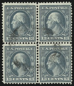 Sale 1093, Lot 171, 1909 Bluish Paper Issue (Scott 357-366)