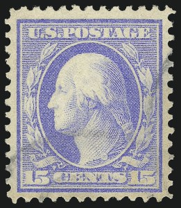 Sale 1093, Lot 174, 1909 Bluish Paper Issue (Scott 357-366)
