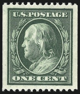 Sale 1093, Lot 195, 1910-13 Coils (Scott 384-396)