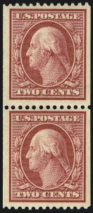 Sale 1093, Lot 203, 1910-13 Coils (Scott 384-396)