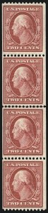 Sale 1093, Lot 205, 1910-13 Coils (Scott 384-396)