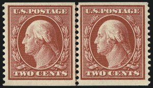 Sale 1093, Lot 211, 1910-13 Coils (Scott 384-396)