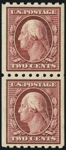 Sale 1093, Lot 217, 1910-13 Coils (Scott 384-396)