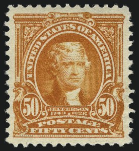 Sale 1093, Lot 22, 1902-03 Issue (Scott 300-313)