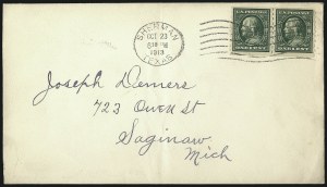 Sale 1093, Lot 221, 1910-13 Coils (Scott 384-396)