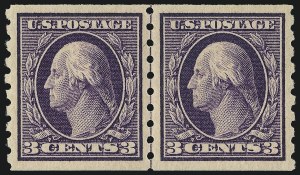 Sale 1093, Lot 222, 1910-13 Coils (Scott 384-396)