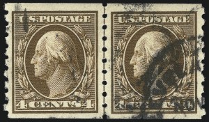 Sale 1093, Lot 226, 1910-13 Coils (Scott 384-396)