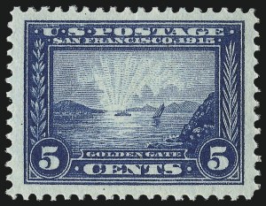Sale 1093, Lot 235, 1913-15 Panama-Pacific Issue (Scott 397-404)