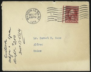 Sale 1093, Lot 256, 1912-14 Issue (Scott 405-423)