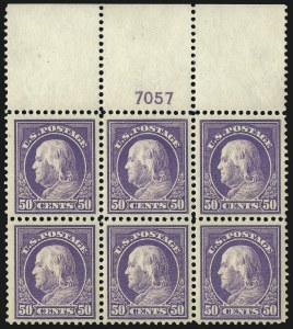 Sale 1093, Lot 279, 1912-14 Issue (Scott 405-423)