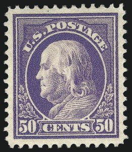 Sale 1093, Lot 282, 1912-14 Issue (Scott 405-423)