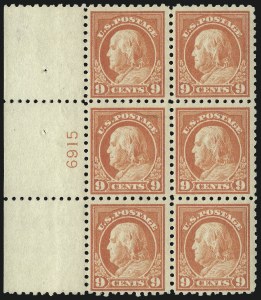 Sale 1093, Lot 304, 1913-15 Issue (Scott 424-440)