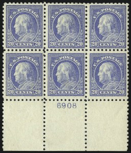 Sale 1093, Lot 309, 1913-15 Issue (Scott 424-440)