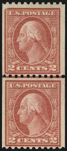 Sale 1093, Lot 345, 1914-16 Rotary Press Coils (Scott 448-459)