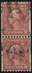 Sale 1093, Lot 348, 1914-16 Rotary Press Coils (Scott 448-459)