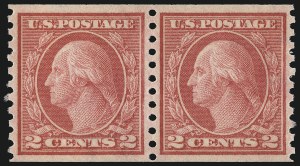 Sale 1093, Lot 358, 1914-16 Rotary Press Coils (Scott 448-459)