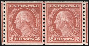 Sale 1093, Lot 359, 1914-16 Rotary Press Coils (Scott 448-459)