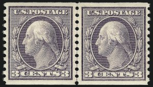 Sale 1093, Lot 364, 1914-16 Rotary Press Coils (Scott 448-459)