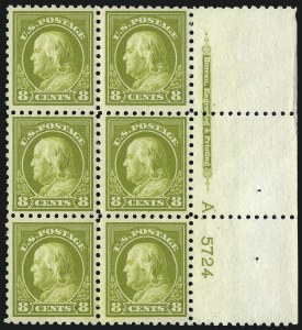 Sale 1093, Lot 394, 1915-17 Issues (Scott 460-474)