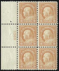 Sale 1093, Lot 397, 1915-17 Issues (Scott 460-474)