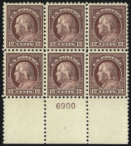 Sale 1093, Lot 402, 1915-17 Issues (Scott 460-474)