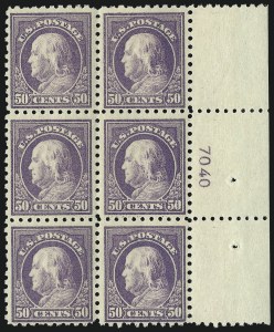Sale 1093, Lot 409, 1915-17 Issues, cont. (Scott 475-482A)