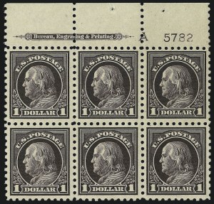 Sale 1093, Lot 410, 1915-17 Issues, cont. (Scott 475-482A)