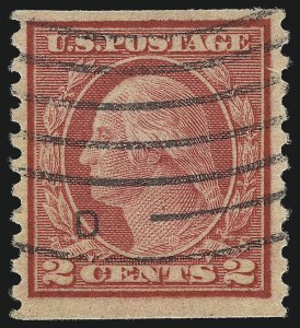 Sale 1093, Lot 430, 1916-18 Rotary Press Coils (487-497)