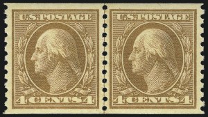 Sale 1093, Lot 435, 1916-18 Rotary Press Coils (487-497)