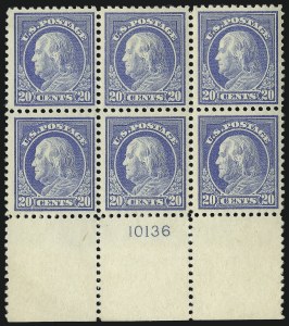 Sale 1093, Lot 460, 1917-19 Issue (Scott 498-518)