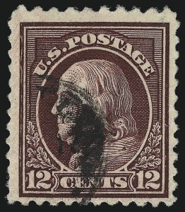 Sale 1093, Lot 479, 1917-19 Perf 10 on One Side Varieties (Scott 506a-512b)