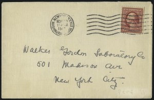 Sale 1093, Lot 483, 1917-18 Double Line Wmk and Bi-Color Issues (Scott 519-524)