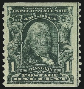 Sale 1093, Lot 49, 1906-08 Imperforates and Coils, 1903 Shield Issue (Scott 314H-322)