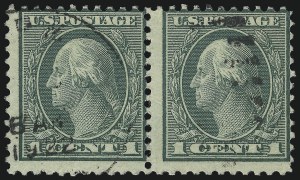 Sale 1093, Lot 509, 1918-21 Offset, Rotary and Bi-Colored Issues (Scott 525-547)