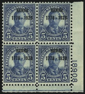 Sale 1093, Lot 564, 1923 and Later Issues (Scott 578-834a)