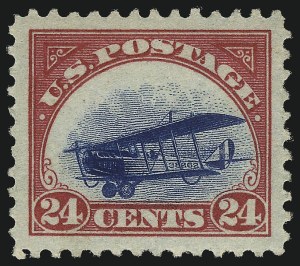 Sale 1093, Lot 581, Air Post Issues, including 24c Jenny Invert (C1-C76a, C3a)
