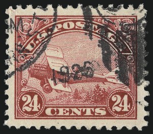 Sale 1093, Lot 589, Air Post Issues, including 24c Jenny Invert (C1-C76a, C3a)