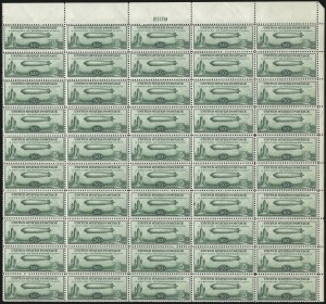 Sale 1093, Lot 596, Air Post Issues, including 24c Jenny Invert (C1-C76a, C3a)