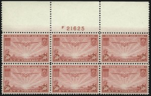 Sale 1093, Lot 597, Air Post Issues, including 24c Jenny Invert (C1-C76a, C3a)