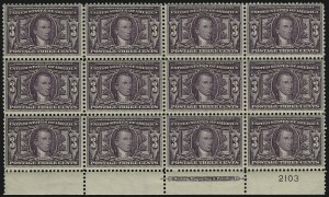 Sale 1093, Lot 66, 1904 Louisiana Purchase, 1907 Jamestown Issues (Scott 323-330)