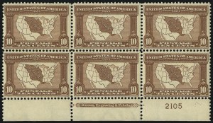 Sale 1093, Lot 71, 1904 Louisiana Purchase, 1907 Jamestown Issues (Scott 323-330)