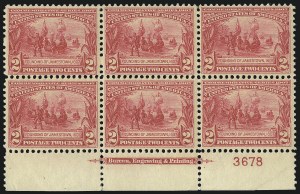 Sale 1093, Lot 76, 1904 Louisiana Purchase, 1907 Jamestown Issues (Scott 323-330)
