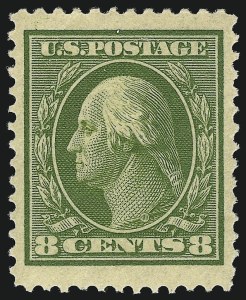 Sale 1093, Lot 80, 1908-10 Washington-Franklin Issues (Scott 331-342)