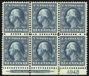 Sale 1093, Lot 91, 1908-10 Washington-Franklin Issues (Scott 331-342)