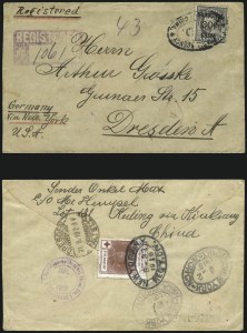 Sale 1094, Lot 144, Offices in China (Scott K1-K18)